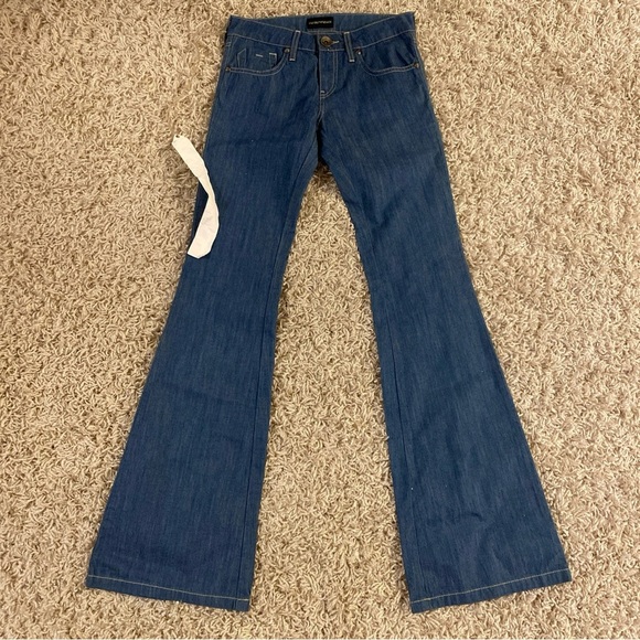 Emporio Armani Women's Blue Jeans NWT sz25 - Picture 1 of 7